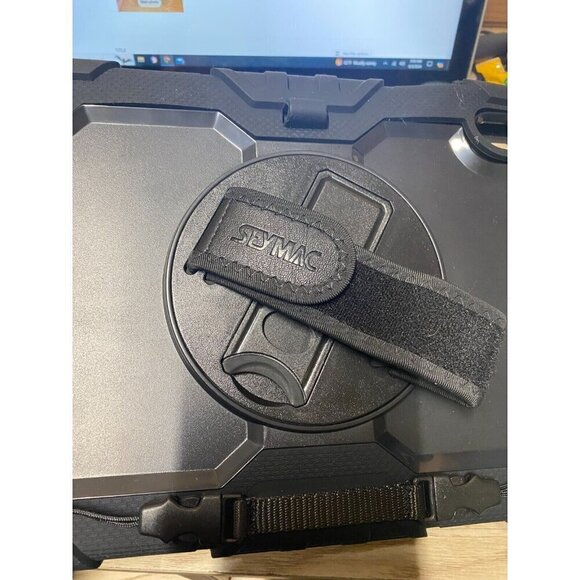 New Ipad Tablet Rugged Black Case Screen Protector 3 Layer 10.2 Inch - Picture 3 of 4